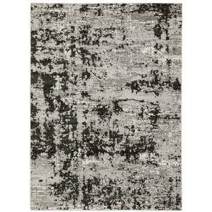Oriental Weavers Caravan 4153Q Grey/ Black Indoor Area Rug - 5'3" x 7'6" - 1 of 4