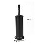 J&V TEXTILES Industrial Toilet Brush, Toilet Bowl Brush with Extra Long Handle Toilet Scrubber and Covered Holder for Toilet Brush Set - 4 of 4