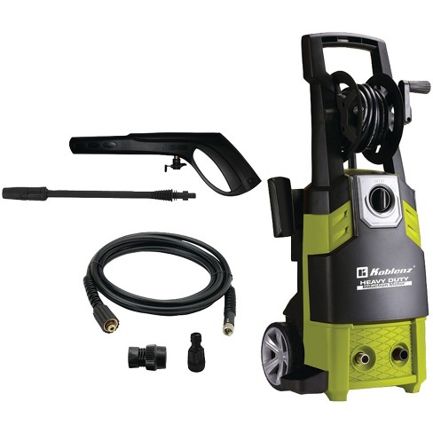 IronMax 3500PSI Electric Pressure Washer 2.6GPM 1800W w/ Wheels 4 Nozzles &  Foam Lance