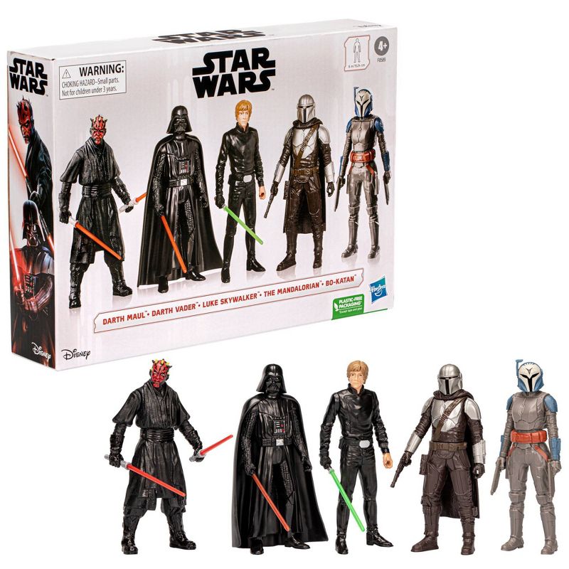 Star Wars Heroes &#38; Villains Across the Galaxy 6&#34; Action Figure Set - 5pk (Target Exclusive), 3 of 5