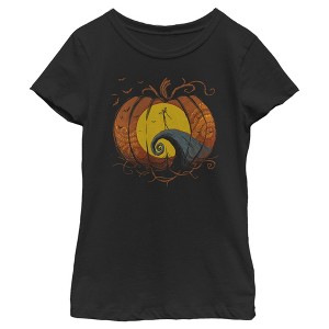 Girl's The Nightmare Before Christmas Jack Skellington's Lament T-Shirt - 1 of 4