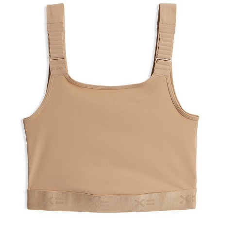 Tomboyx Racerback Compression Bra, Wireless Full Coverage Medium