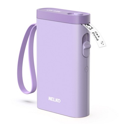 FLEXYVA Label Maker Machine with Tape, Nelko P21 Portable Bluetooth Label Printer, Mini Label Makers with Multiple Templates for Office Home