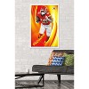 Trends International NFL Kansas City Chiefs - Isiah Pacheco 24 Framed Wall Poster Prints - 2 of 4
