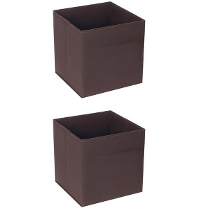 REGALWOVEN Fabric Reinforced Storage Bin for Organizing Clothes Books 2 Pcs - 1 of 4