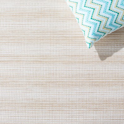 Hampton Natural Wool and Synthetic Rectangular Area Rug