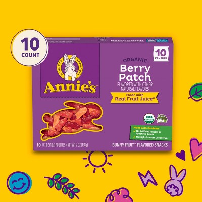 Annie&#39;s Berry Patch Fruit Snacks - 7oz/10ct