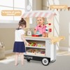 Safstar Kids Snacks & Sweets Food Cart Kids Toy Cart Play Set w/ 30 PCS Accessories - 3 of 4