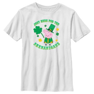 Boy's Peppa Pig Family Boxes T-Shirt - 1 of 4