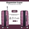 Kumasinova Hardshell ABS Luggage Set of 5,Expandable PC Spinner Suitcases with TSA Lock,Impact-Resistant Travel Luggage Sets,21/25/29" - 4 of 4