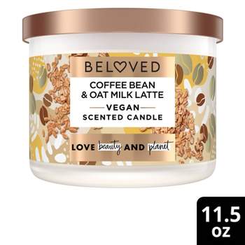 Beloved Coffee Bean and Oat Milk Latte 2-Wick Candle - 11.5oz