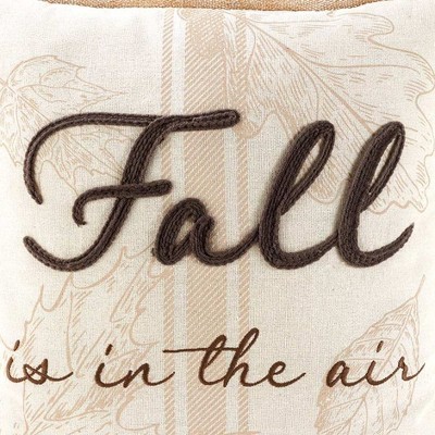 Pumpkin-Shaped or Embroidered Harvest Accent Pillows