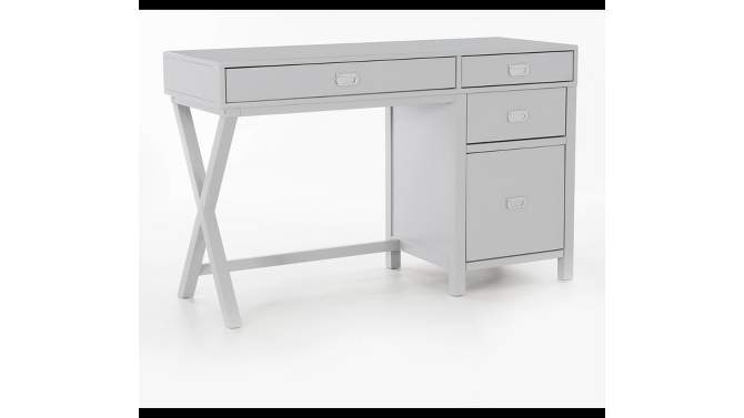 Peggy Side Storage Desk - Linon, 2 of 18, play video