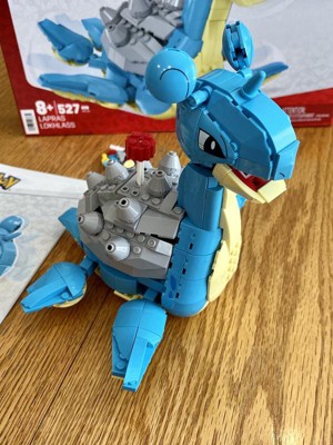 Mega Pokemon Lapras Building Toy Kit With Action Figure - 527pcs : Target