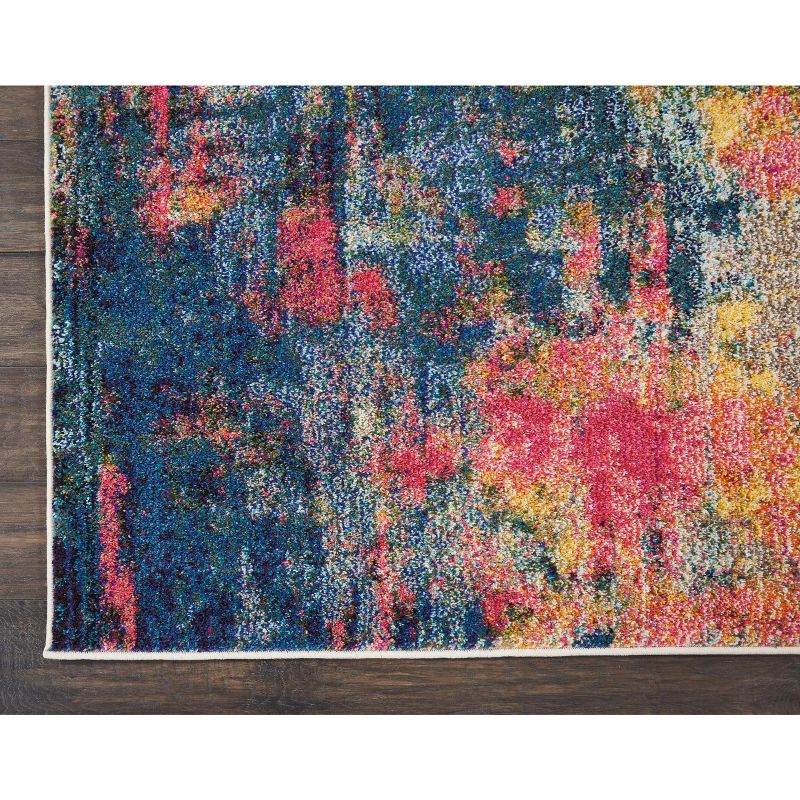 Nourison Celestial Abstract Contemporary Multicolor Indoor Rug, 4 of 12