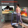 Superun 16.53 * 39.37 inches Smart Treadmill with 6% Incline Fold Walk Pad - 2 of 4