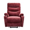 Electric Power Lift Recliner Chair Sofa with Massage and Heat for Elderly, 3 Positions, 2 Side Pockets and Cup Holders, USB Ports - 3 of 4