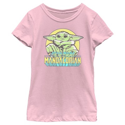 Women's Star Wars: The Mandalorian Spring Cute Grogu Sunday Surprise T-shirt  : Target