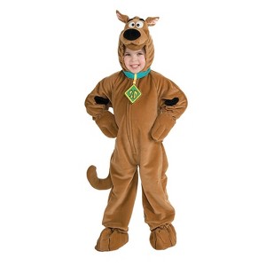 Halloween Express Kids' Deluxe Scooby Doo Jumpsuit Costume - 1 of 1