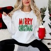 Simply Sage Market Red and Green Merry Christmas Sweatshirt - 2 of 4