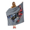 Hasbro Transformers: Rise Of The Beasts Optimus Prime Silk Touch Throw Blanket 50x60 Inches - 2 of 4