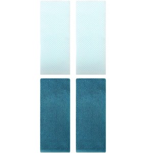 REGALWOVEN 4 Pcs Bathroom Hotel and Spa Cotton Hand Towels 13" x 30" - 1 of 4