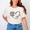 Simply Sage Market Granny Heart Outline Garment Dyed Tee - 2 of 4