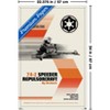 Trends International Star Wars: Moving At Lightspeed - Speeder Bike Unframed Wall Poster Prints - 3 of 4