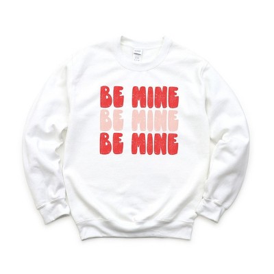 Simply Sage Market Women's Graphic Sweatshirt Be Mine Bold Distressed