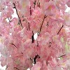 Artificial Cherry Blossom Tree, Large Pink Cherry Blossom Tree in Pot, Large Artificial Plant, Suitable for Living Room, Balcony, Bedroom, Office - 3 of 4