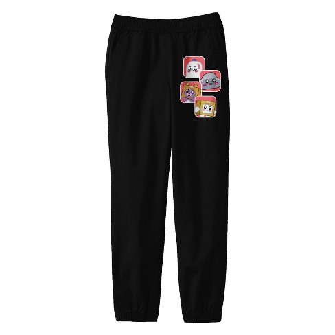 Girls' Cozy Soft Joggers - All In Motion™ Heathered Black Xl : Target