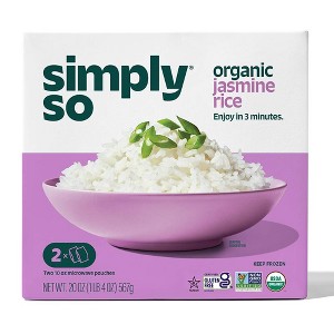 Simply So Gluten Free Frozen Organic Jasmine Rice - 20oz - 1 of 3