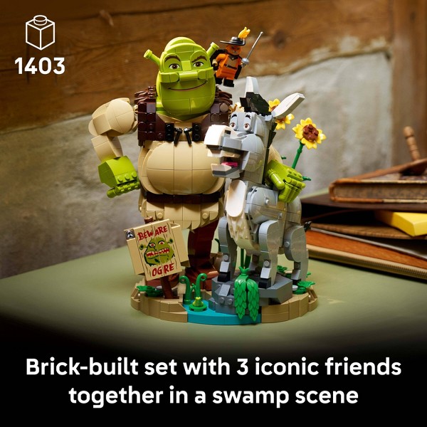 LEGO Shrek: Shrek, Burro y Gato con Botas 72423 2