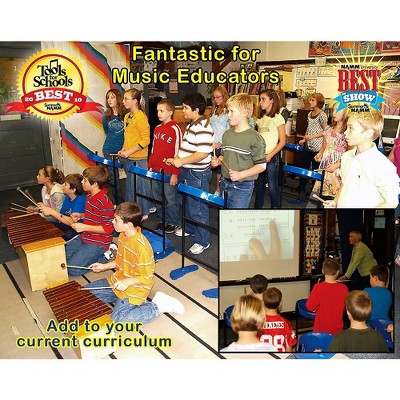 Island Echo Chrome Steel Drum Kit for Classroom Music Joy