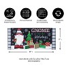 Evergreen Gnome for the Holidays Sassafras Indoor Outdoor Switch Doormat 1'10"x10" Black - 2 of 4