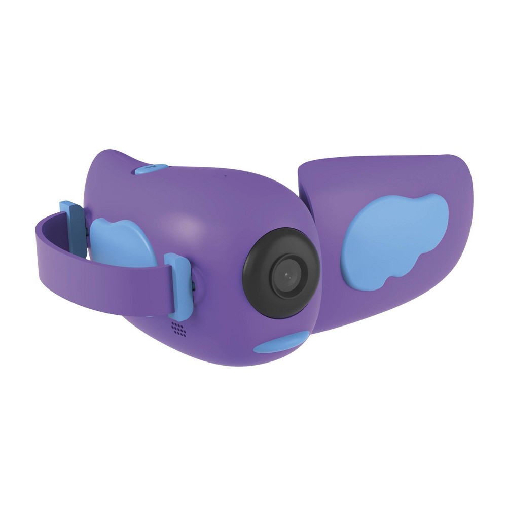 GEMS Kids Video Camera - Purple: 3 Megapixels, 720p, Micro USB, 2" Screen
