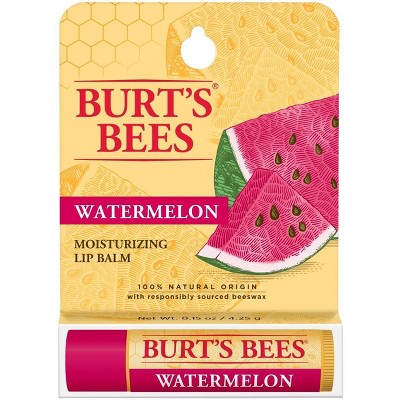 Burt's Bees Moisturizing Lip Balm - Watermelon - 0.15oz