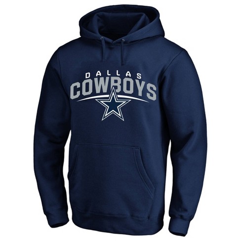 Nfl Dallas Cowboys Men's Big & Tall Long Sleeve Core Fleece Hooded  Sweatshirt - 4xl : Target