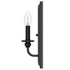 Hunter Fans 5" Southcrest Wall Light Flat Matte Black Finish - Modern Elegance for Indoor Spaces, 1 Bulb, Dimmable - 2 of 4
