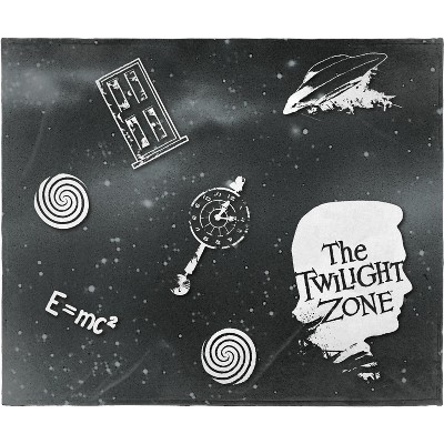 The Twilight Zone Classic TV Series Super Soft Plush Fleece Throw Blanket