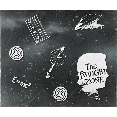 The Twilight Zone Classic Tv Series Super Soft Plush Fleece Throw