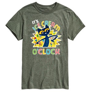 Men's - Pete the Cat - Icecream Oclock Short Sleeve Graphic T-Shirt - 1 of 4
