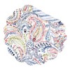 C&F Home Payton Paisley Round Placemat Set of 6 - 2 of 4