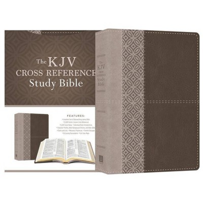 KJV Cross Reference Study Bible [Stone] - by  Christopher D Hudson & Compiled by Barbour Staff (Paperback)