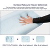 Mugetu Gel Filled Memory Foam Pillow-Neck Support for Back and Side Sleepers - Gray - 4 of 4