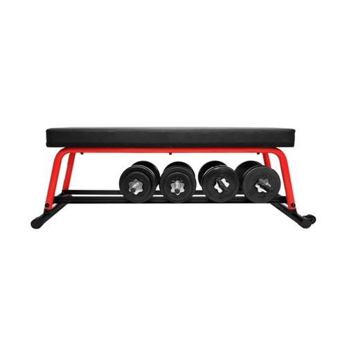 Sunny Health & Fitness Flat Weight Bench : Target