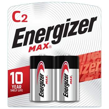 Energizer Max C Cell Batteries - 2pk Alkaline Battery