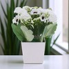 Unique Bargains Artificial Plants Chrysanthemum Plastic 2.95"x2.95"x7.87" 1 Pcs - 2 of 4