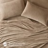 NicBex 3 PCS/4 PCS Micro Plush Sheet Set with 1 Flat Sheet,1 Fitted Sheet and 1/2 Pillowcase,Soft Bed Sheets Machine Washable - 3 of 4
