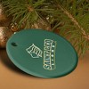 Saint Leo University Primary Logo Porcelain Holiday Christmas Tree Ornament  2.8" (7.1 cm) - 4 of 4